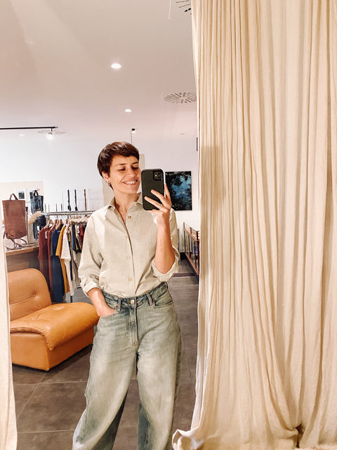 Tailored shirt - light grey