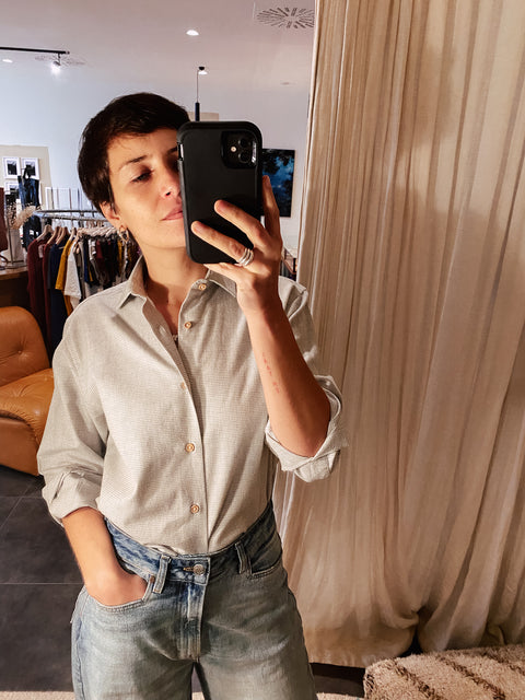 Tailored shirt - light grey