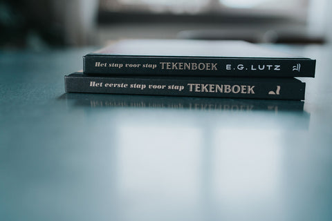 Het eerste stap voor stap tekenboek