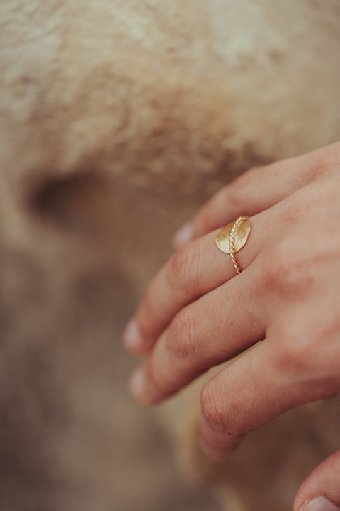 Ring Ninon (massief 18k goud)