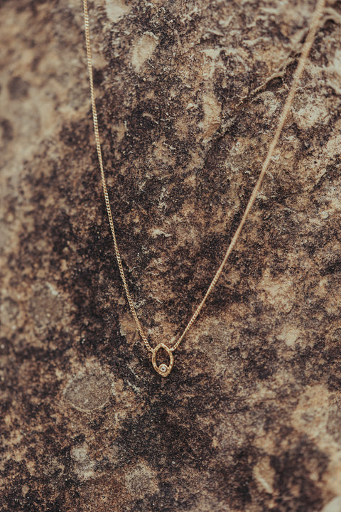 Halsketting Fee Ophélie (pre-order, massief 18k goud)