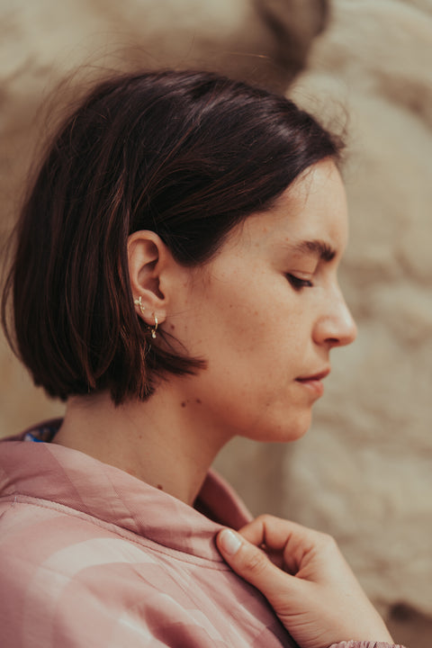 Oorring Fee Margot (massief 18k goud)