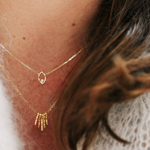 Halsketting Fee Ophélie (pre-order, massief 18k goud)