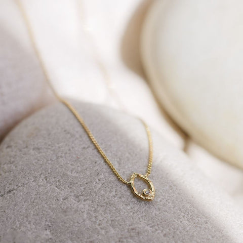 Halsketting Fee Ophélie (pre-order, massief 18k goud)