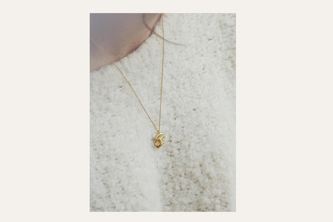 Halsketting Veilleuse (verguld)