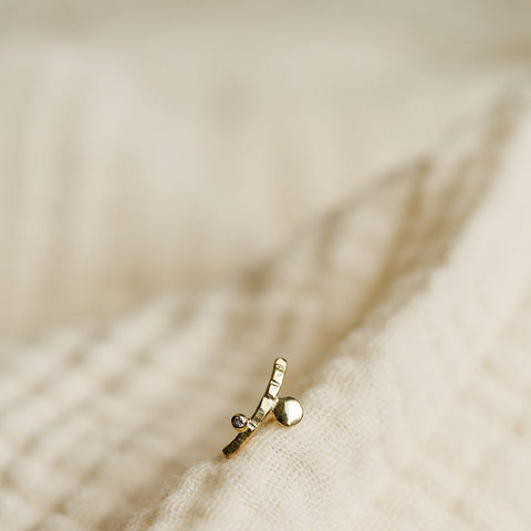 Oorring Fee Margot (massief 18k goud)