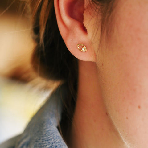 Oorring Fee Ophélie (massief 18k goud)
