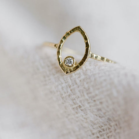 Ring Fée Ophélie (massief 18k goud)