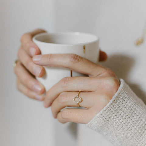 Ring Fée Ophélie (massief 18k goud)