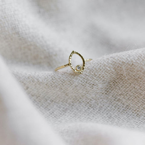 Ring Fée Ophélie (massief 18k goud)