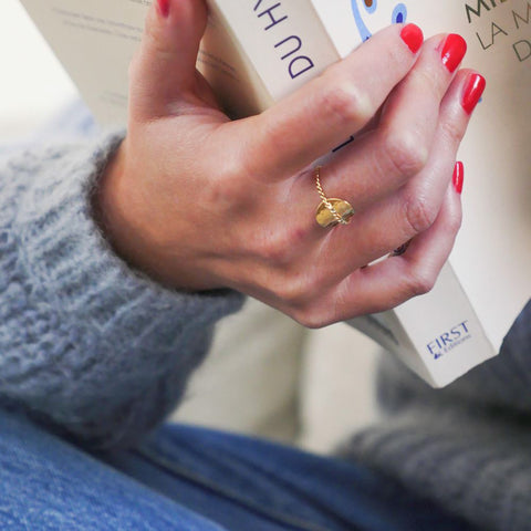 Ring Ninon (massief 18k goud)