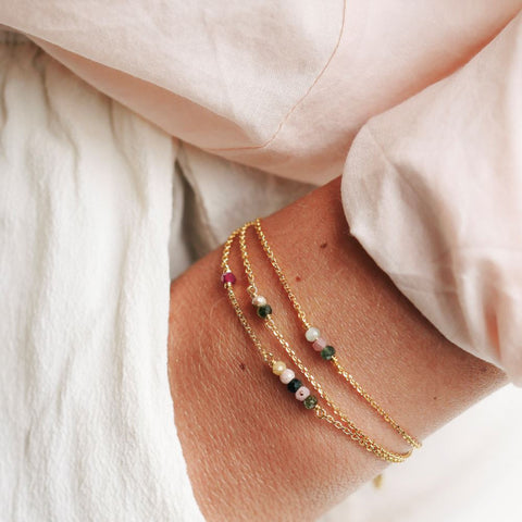 Armband Uma - multicolor (verguld)