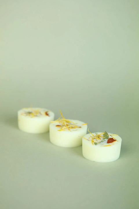 Smeltend geurblokje - fleur d'oranger (set van 3)