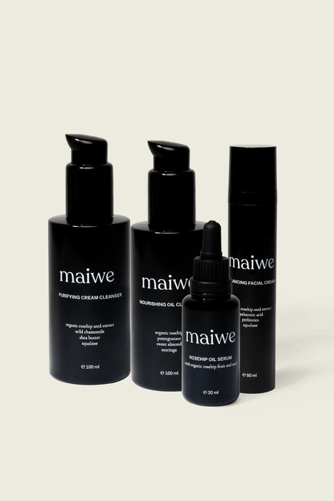 Pauspakket: skincare routine (excl. toning mist) Maiwe