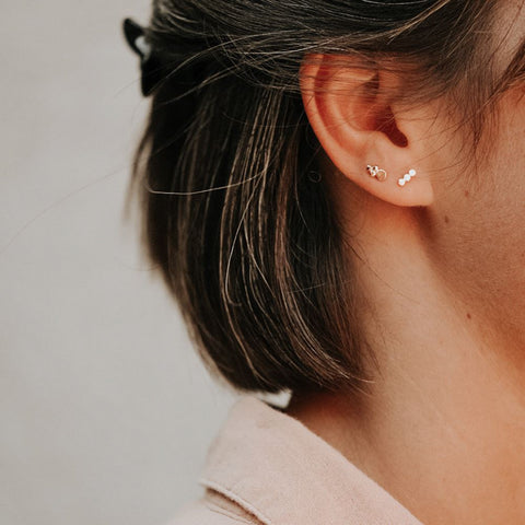 Oorring Edith - zilver