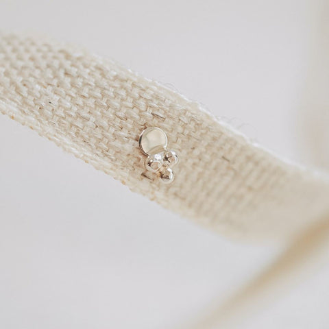 Oorring Edith - zilver