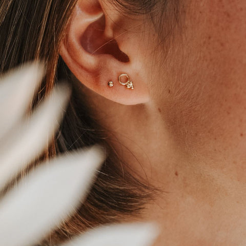 Oorring Rachel - verguld