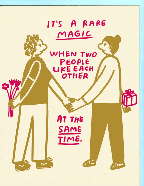 Wenskaart - Rare Magic