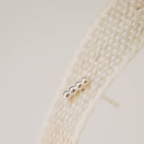 Oorring Sam - zilver