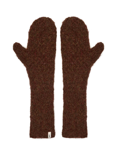 Long gloves cacao - de warmste wantjes