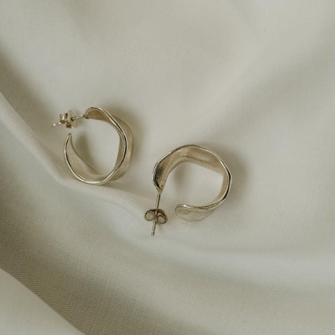 Creolen Meryl (zilver)