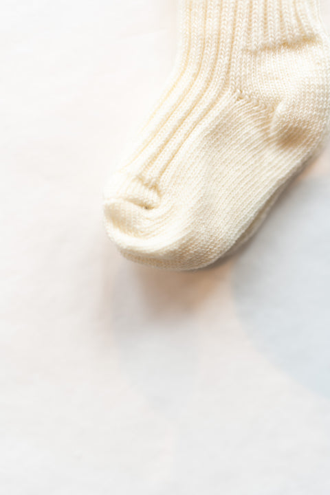 Wollen sokken - wit (tot 42)