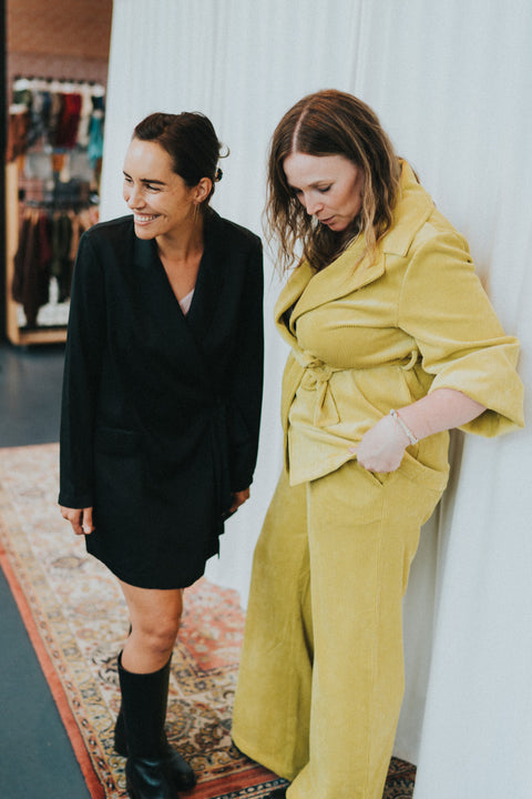 Lange zwarte laars SIRA (Atelier Content)