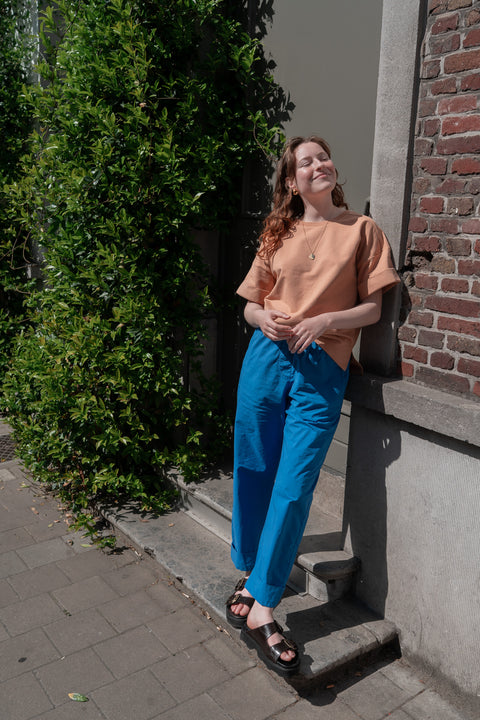Sweater met korte mouwen