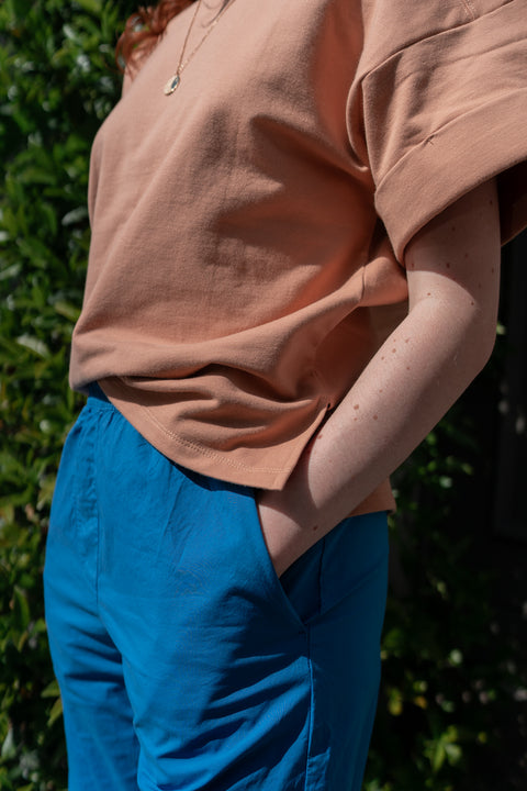 Sweater met korte mouwen