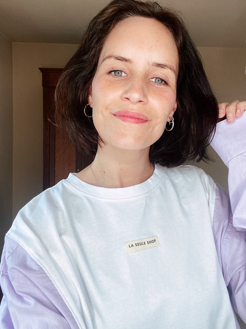 Shirt: pièce unique ( lavender )