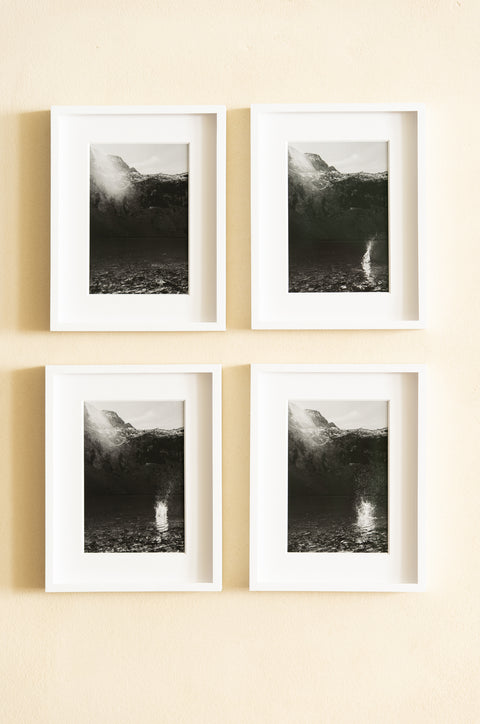 Fine art print: "relief (series)" - serie van 4 werken