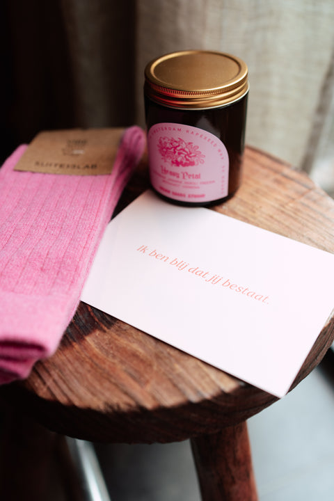 Geurkaars - heavy petal (bergamot & verbena)