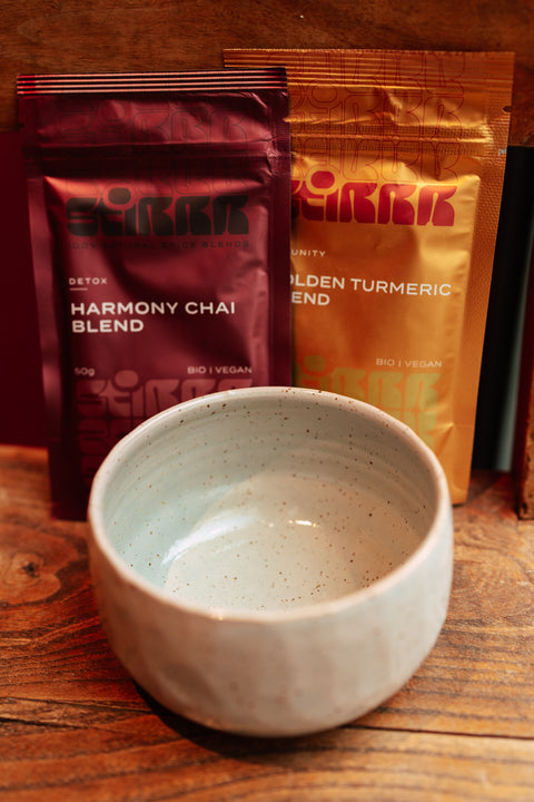 Matcha bowl - lichtgrijs-groen