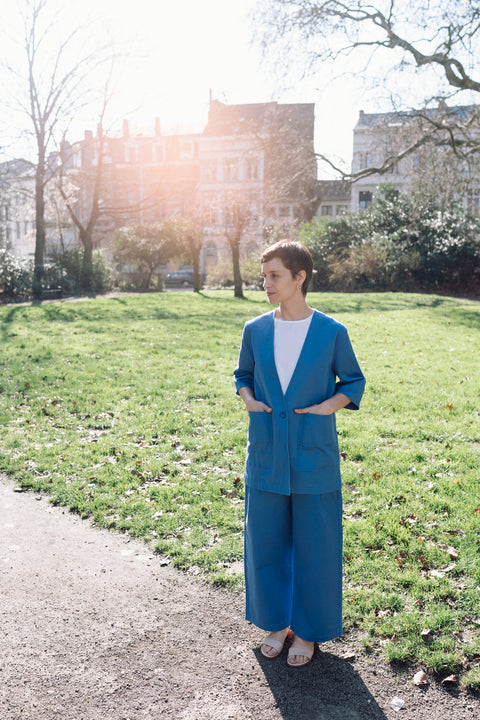 Jasje 'Catia Twill' - Strong blue