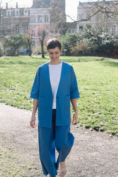 Jasje 'Catia Twill' - Strong blue
