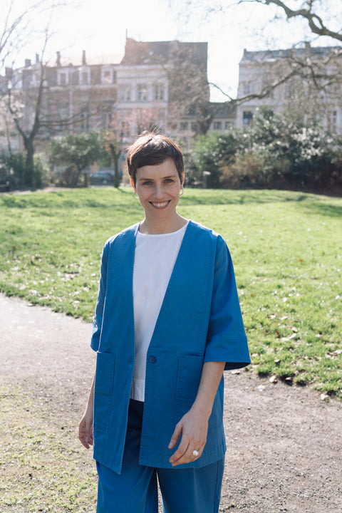 Jasje 'Catia Twill' - Strong blue