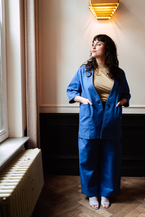 Jasje 'Catia Twill' - Strong blue