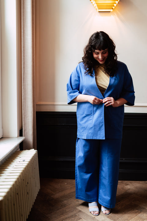 Jasje 'Catia Twill' - Strong blue