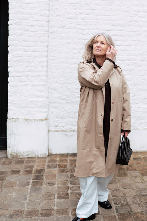 Mimbre trapecio bag - black