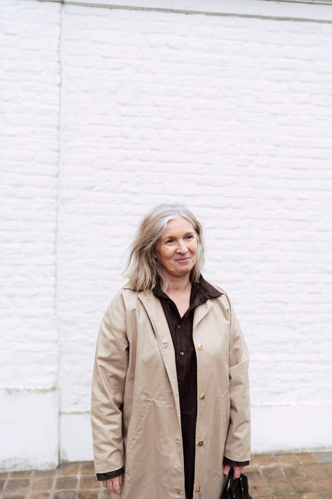 Trenchcoat - khaki/camel