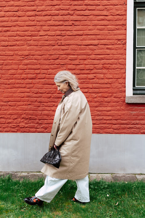 Mimbre trapecio bag - black