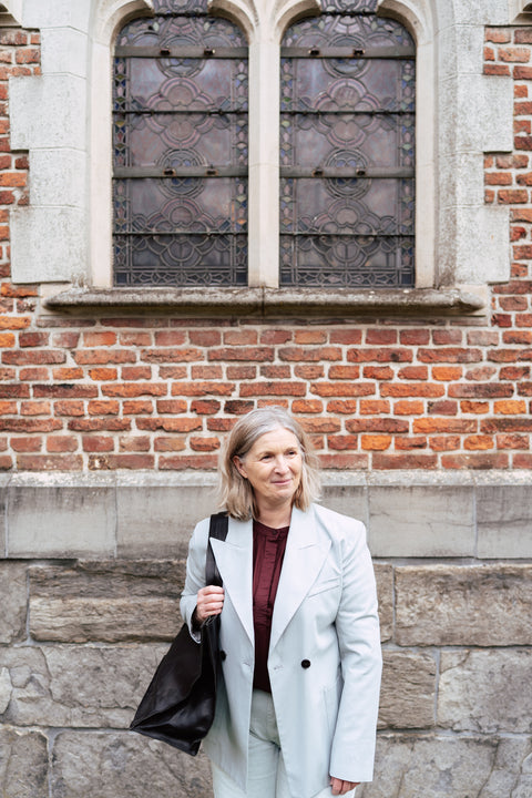 Davos misty blue blazer