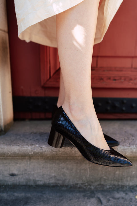 Pumps TAZA 'Bessa America Nero' - zwart