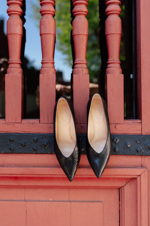 Pumps TAZA 'Bessa America Nero' - zwart