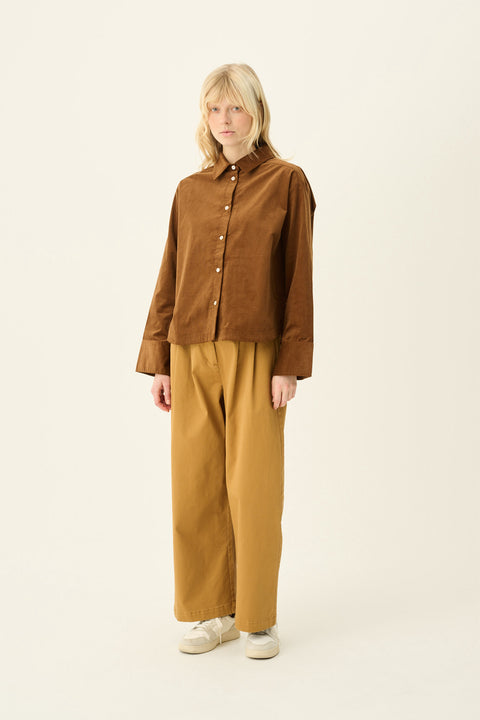Prudie broek - Amber brown