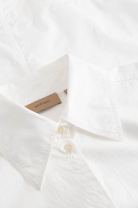 Hemdje 'Seren' GMTD poplin - white