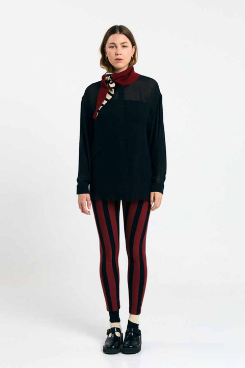 Samarra shirt schiffon black
