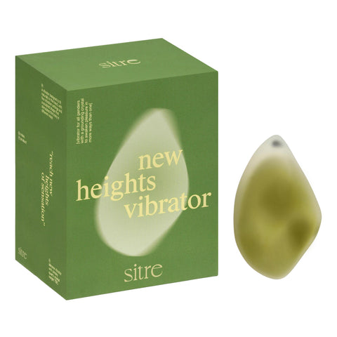 New heights vibrator with smoky quartz crystal