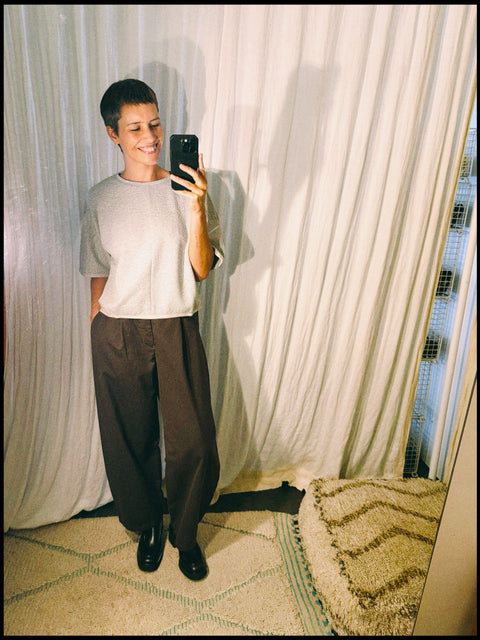 Sweater 'Tibo' - grey melange