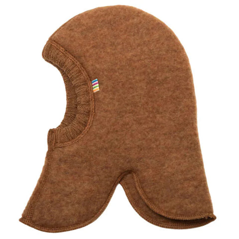 Balaclava uit wolfleece - caramel